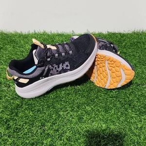 Ryka Black Sneakers with Yellow and Blue Accents